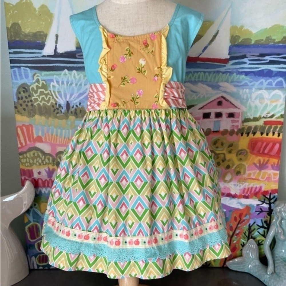 Matilda Jane Talent Show Tunic 8 - Wonderful Parade collection LIKE NEW